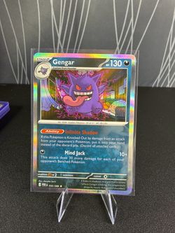 Pokémon Gengar Reverse Holo 050/088 – Mega Evolution – Near Mint