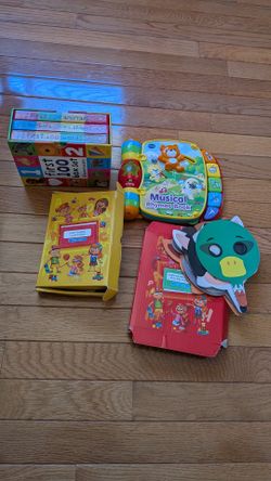 Toddler books and toys