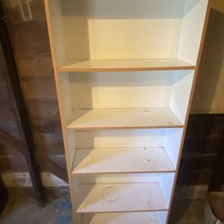 Free White Bookshelf 