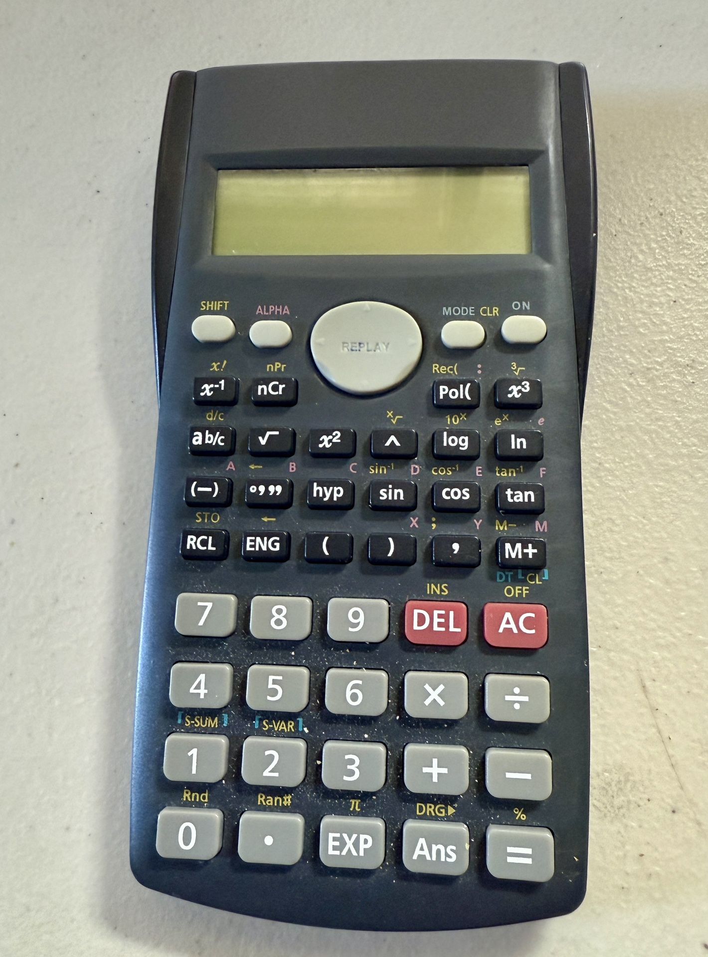 Helect Vintage 1996 H1002 Electronic Scientific Calculator Working Tested No Cover