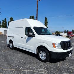2018 NISSAN NV HIGH ROOF 2500 HD VAN