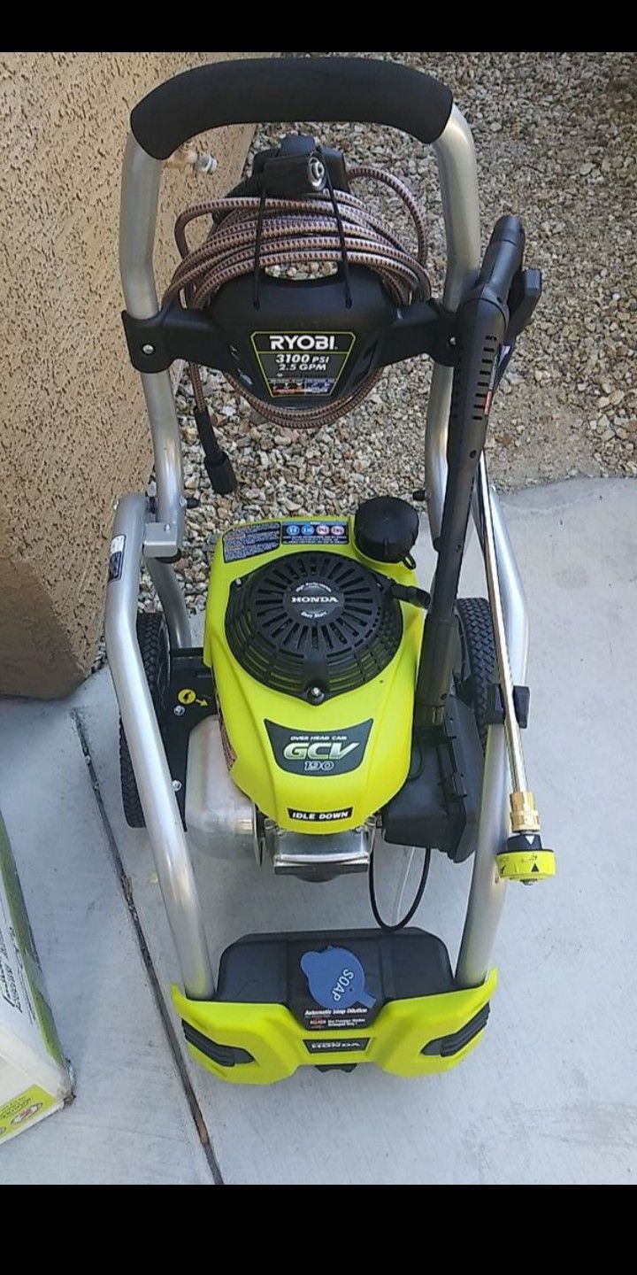 Ryobi 3100psi gas pressure washer