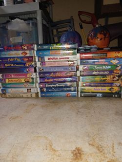 24 clamshell classic/ masterpiece collection vhs video