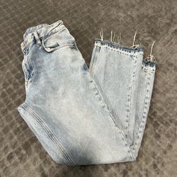 Zara Denim Flared Jeans