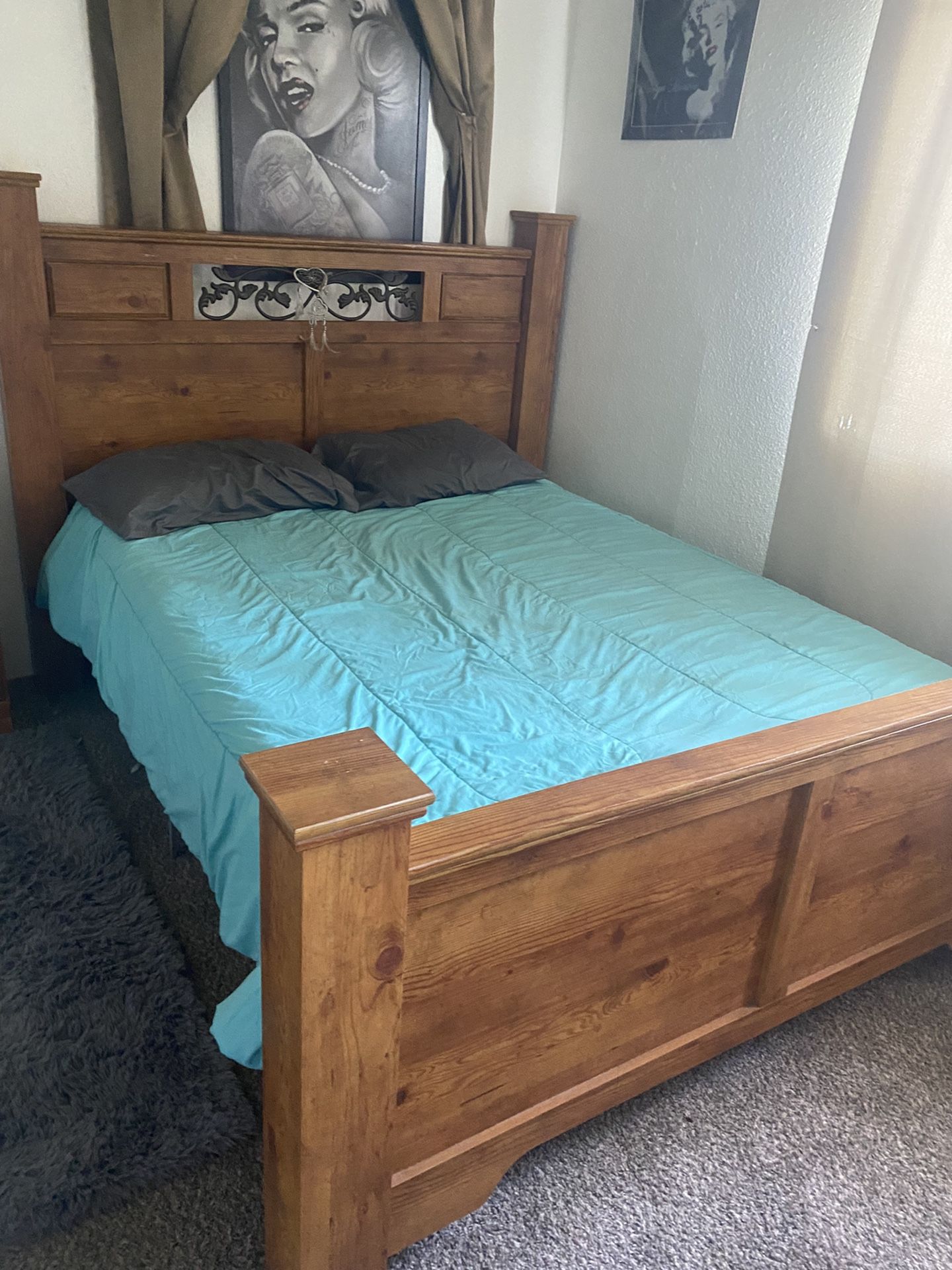 Wooden Bed Frame 