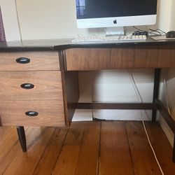 Mid-century Wood Desk