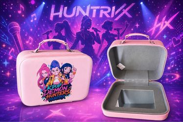 Kpop Demon Hunters Huntrix Pink Carry Case