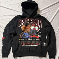 Civil Regime X Miles Morales Spiderman Twisted In Chaos Hoodie Size XL
