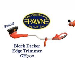 Black Decker Edge Trimmer GH700