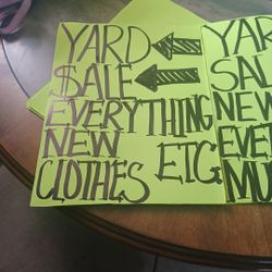 YARD SALE  JUNE 27&28, 2025