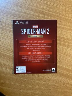 Spider-Man 2 Ps5 Deluxe Edition 