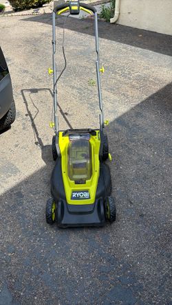 Ryobi electric cordless mower