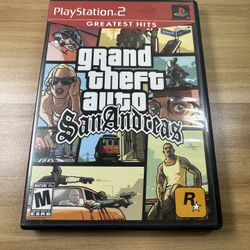 Ps2 GTA San Andreas