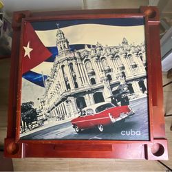 Cuban Theme Domino Table