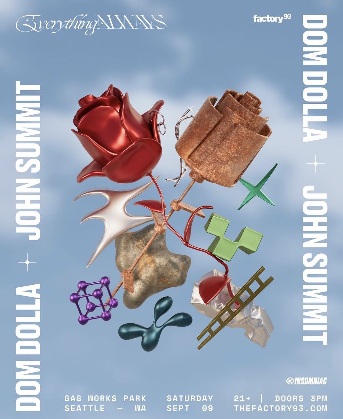 John Summit & Dom Dolla Everythingalwaysforever Tickets At Gasworks 9/9