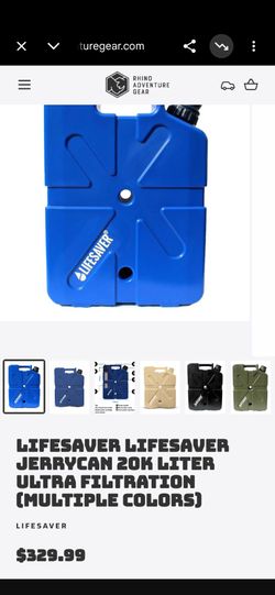 Lifesaver Jerrycan 20k liter