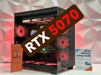 🦊 FOX 84 🦊 FINANCE AVAILABLE 🦊 FOX CUSTOM | AI | GAMING PC | DESKTOP | RIG | INTEL  CORE ULTRA 9-285KF | RTX 5070 GPU | 32 GB DDR5 RAM | 2 TB SSD. 