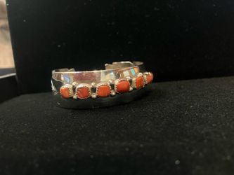 Silver bangle #109461-4 MJ