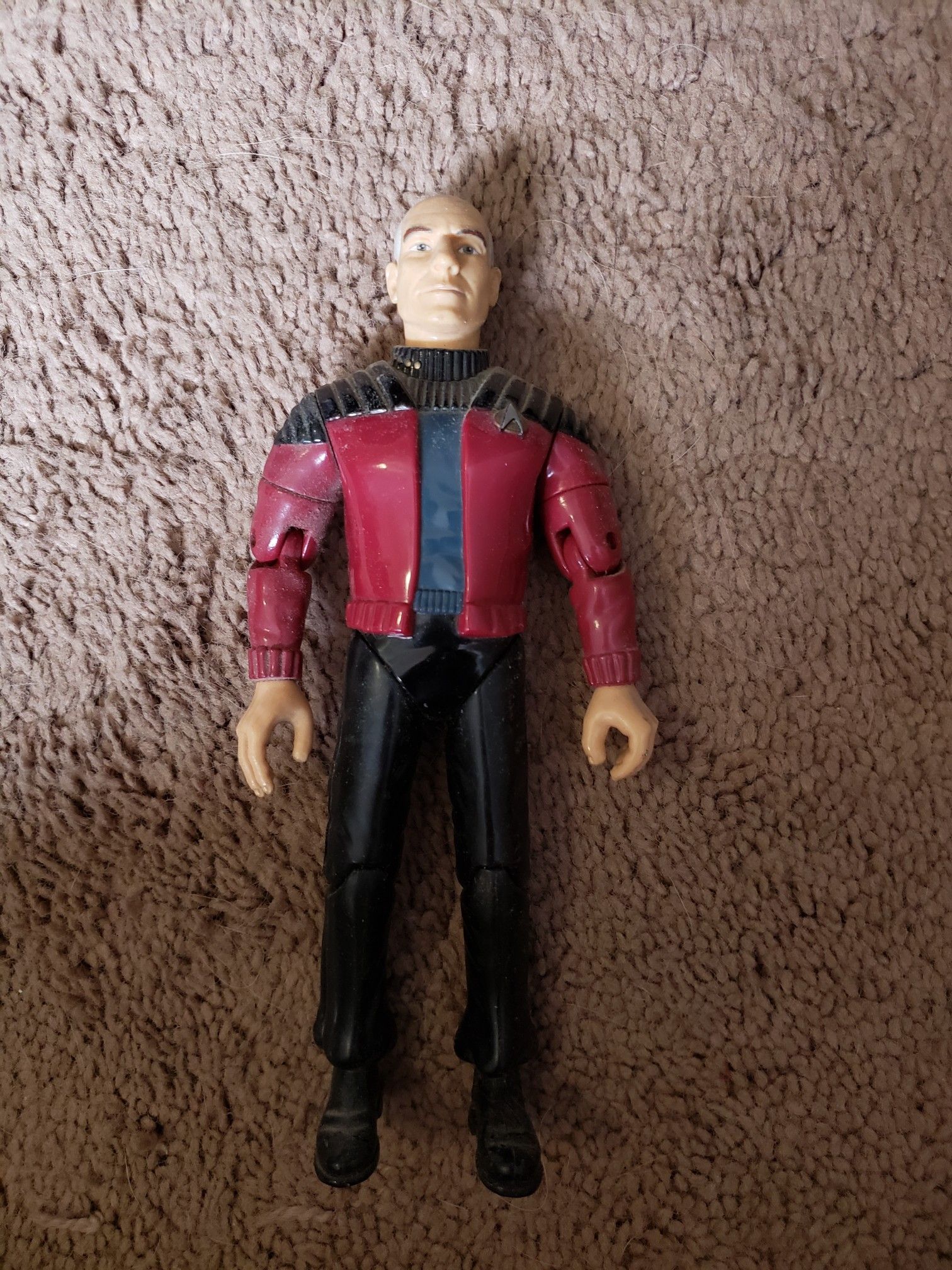 Star trek talking capt Picard figure