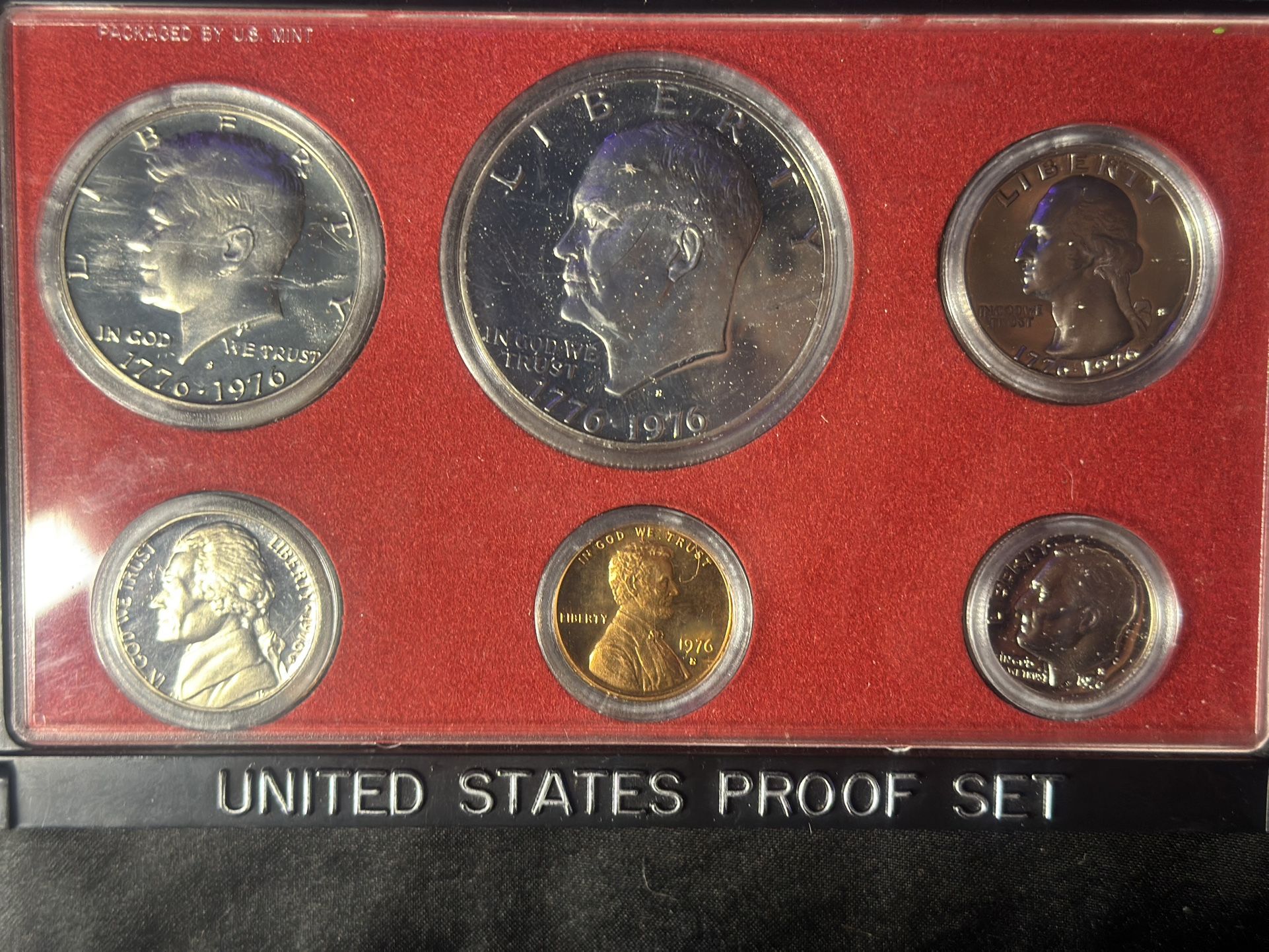 Us Bicentennial Proof Mint Set
