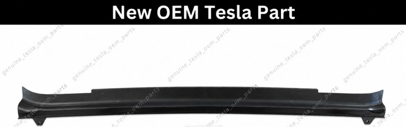 Tesla Model X Left Center Spine Applique Carrier Trim OEM 1054829-00-G