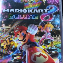 Mario kart 8 deluxe for Nintendo switch