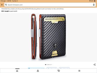 NEW! Travando RFID Protection Men’s Wallet