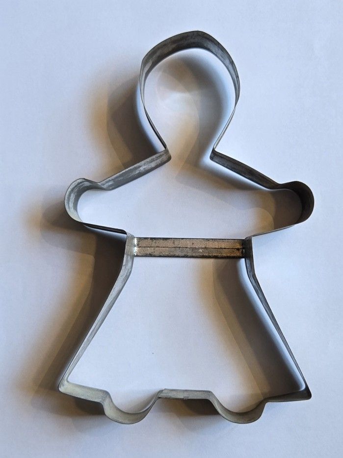 Antique Primitive Farmhouse Tin Cookie Cutter