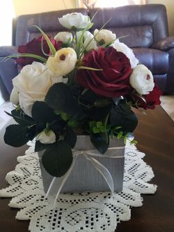 Flowers Artificial Centerpiece ⚘🥀🌿