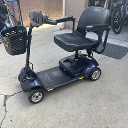 GO GO PRIDE 4 WHEEL SCOOTER