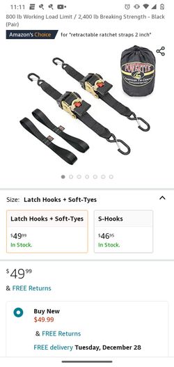 Power Tye Ratchet Straps 