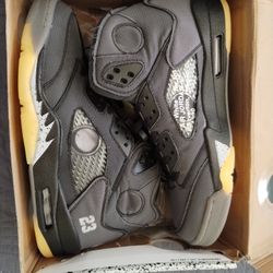 off white jordan 5 size 11