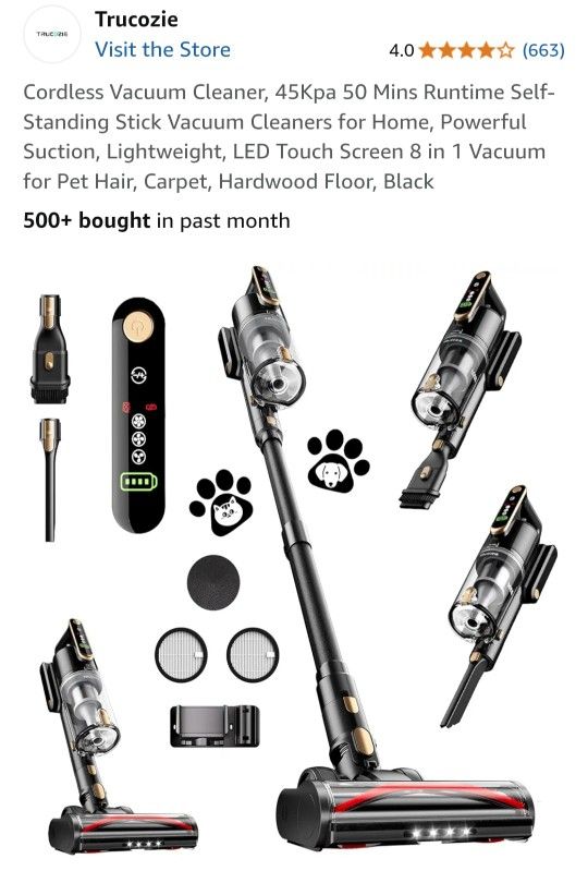 NEW CORDLESS VACUUM CLEANER