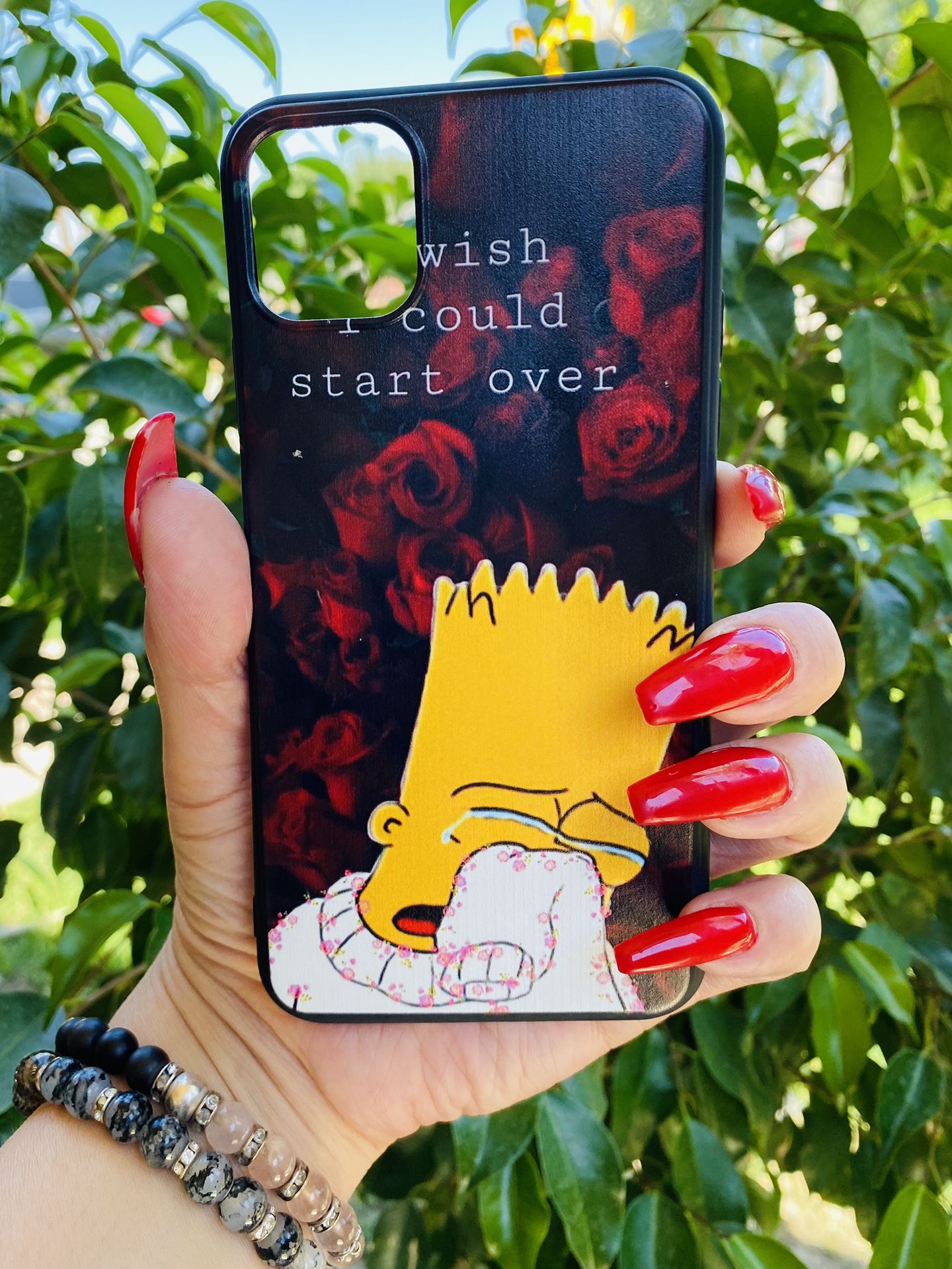 Brand new cool iphone 11 PRO MAX 6.5 case cover phone case rubber Bart Simpson supreme collab girls guys mens womens skate skateboard swag brands hyp