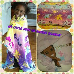 Handmade blankets and pillows
