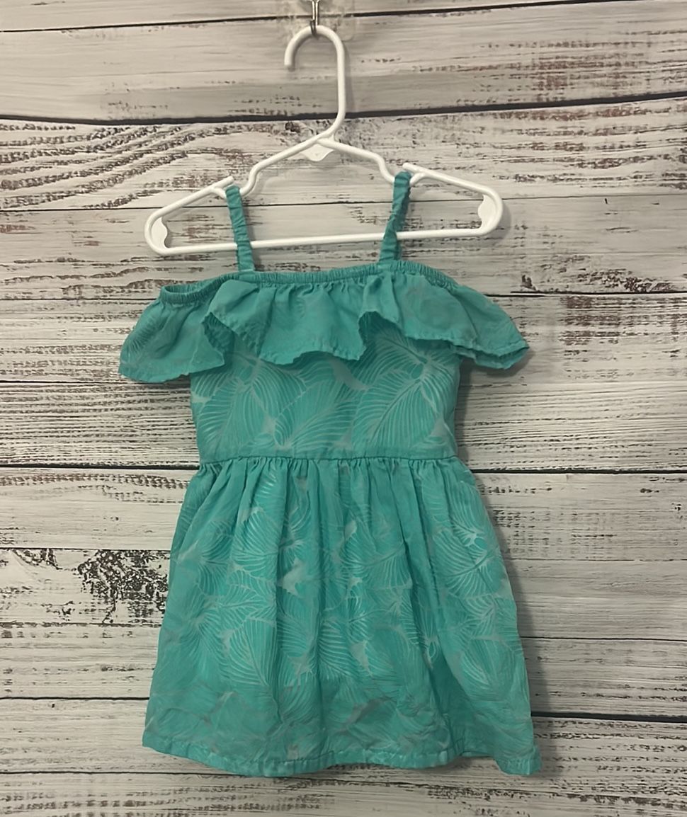 OshKosh B'gosh Green Sundress size 2t