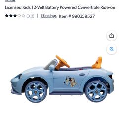 Bluey Car