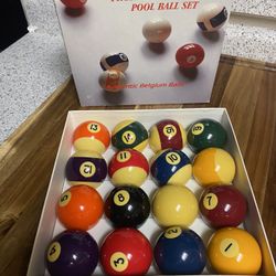 Authentic Antique Pool Balls