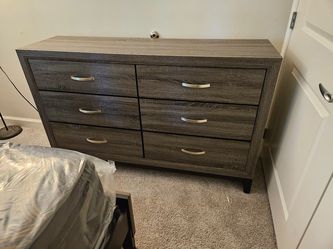 New in box B4620 gray color dresser only special