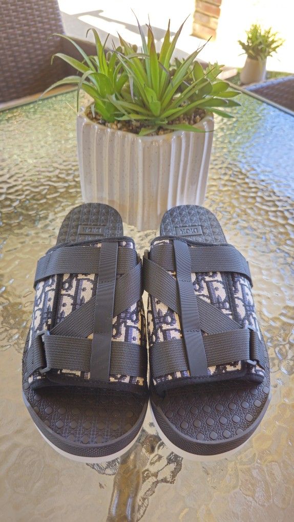 Dior Alpha Sandal Oblique Size 9