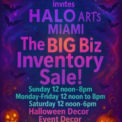 Big sale ! Halloween decor.  Event  decor & Production sale 