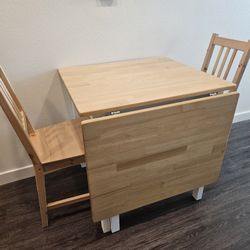 IKEA Pinntorp Table And Chairs