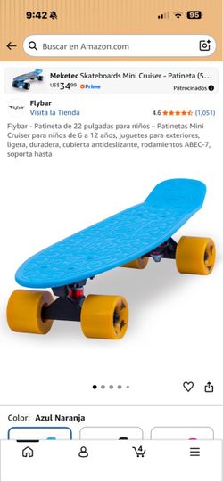 Flybar 22-Inch Mini Cruiser Skateboard