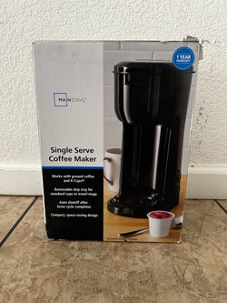 Single Serve Coffee Maker