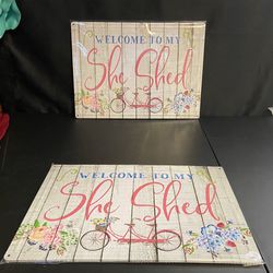 She Shed Sign 