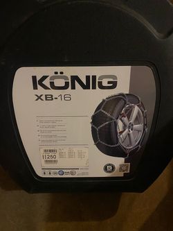 König XB-16 Snow Chains Size 250