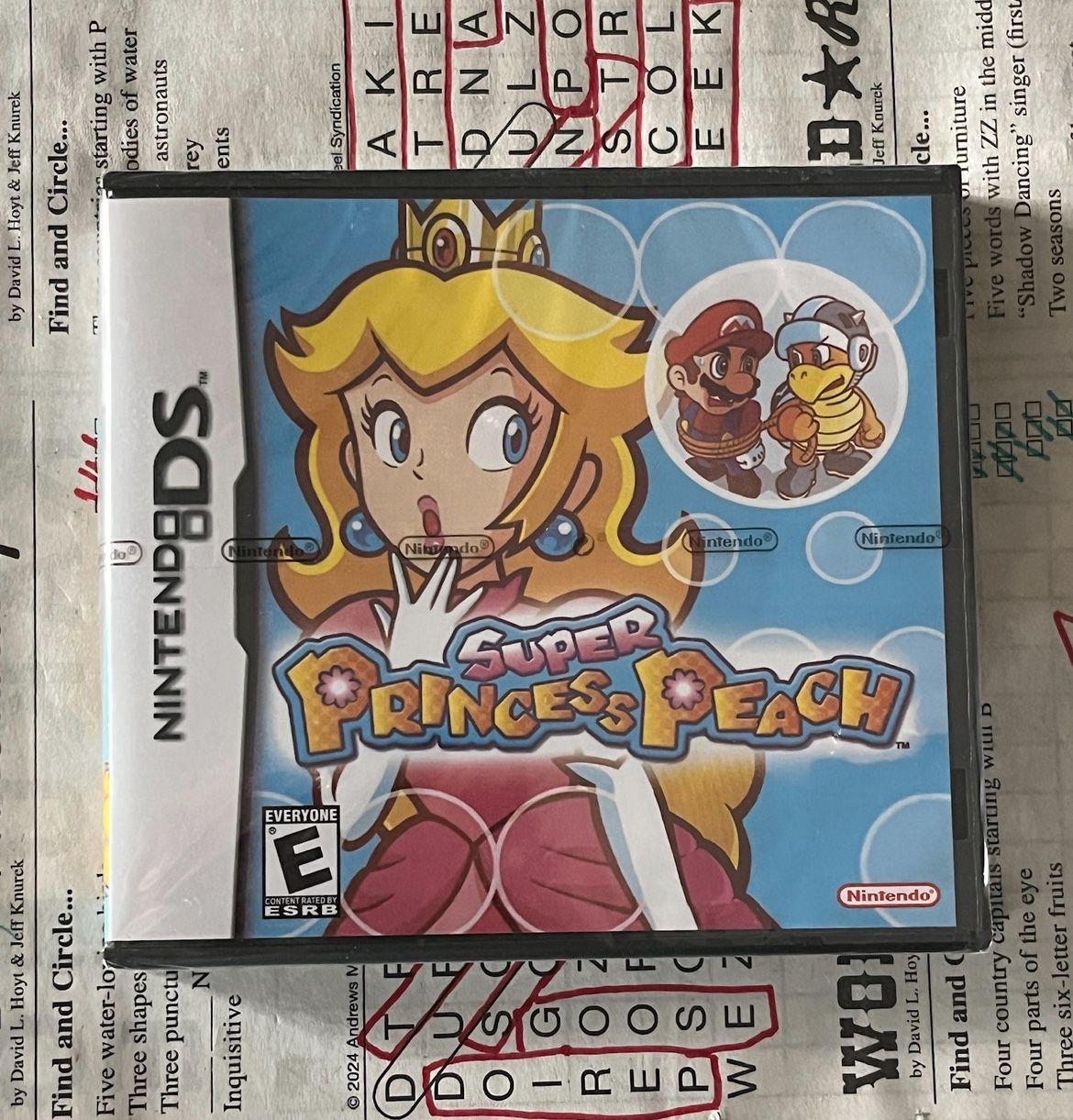 Super Princess Peach Nintendo DS Brand New Factory Sealed 
