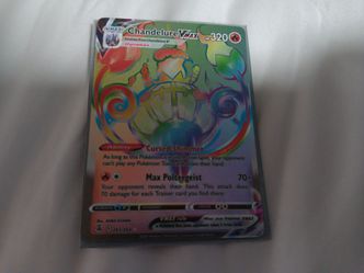Chandelure VMAX rainbow rare