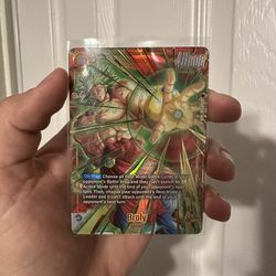 Dragon Ball Fusion World Broly Alt Art
