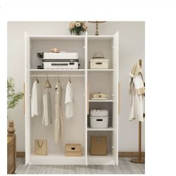 Wardrobe Armoire Closet Storage 